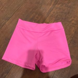 Pink booty shorts